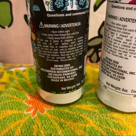 2 basic halloween candles - Picture 4 of 7